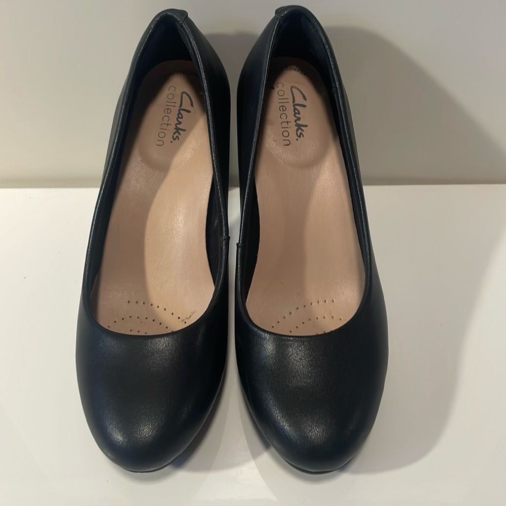 Clarks Black Pumps